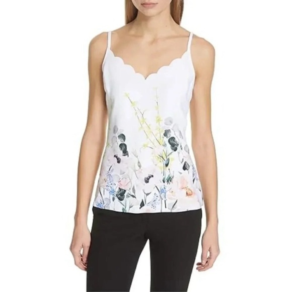 Ted Baker scallop floral cami